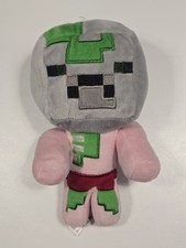 Mojang Jinx Minecraft Small Zombie Pigman Plush Figure, Immaculate!