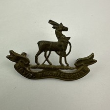 First World War British Army Brass Royal Warwickshire Regiment Cap Badge
