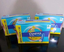3 X 36 Mega Pack Tampax Compak