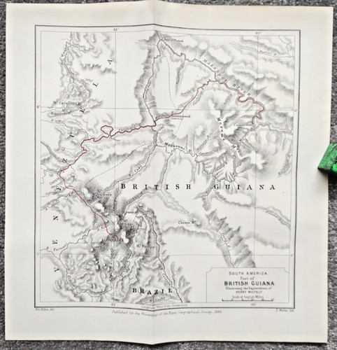 1884 original antique - antique, map