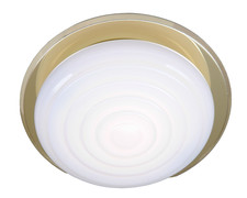 Bathroom Downlight Brass IP44 Opal Glass GU10 240v  Ceiling Shower Light