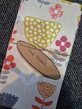 Handmade Tea Towel Made With