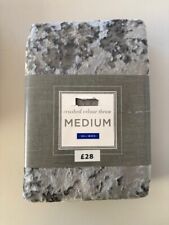 Ex Dunelm Crushed Velour Fleece Throw Blanket Sofa Bed Nursery Cosy Soft RRP £28