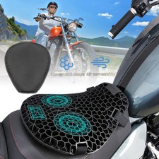 Universal Motorcycle Gel Seat Cushion Air Cushion 3D Honeycomb Seat Pads Cover