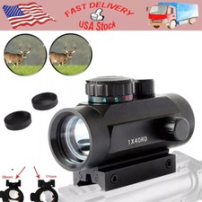 1X40 Green Red Dot Sight Scope