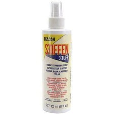 Beacon Stiffen Stuff Adhesives Crystal Clear Fabric Stiffening Spray Glue  