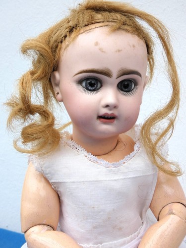 Antique 43cm twin doll - antique,