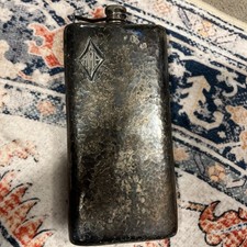 antique hand-hammered silver