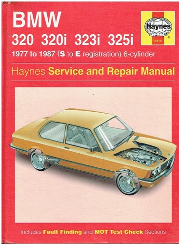 Bmw 320 320i - 320, 6-cyl