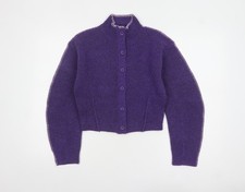 ZARA Women Purple High Neck