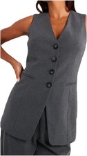 Ladies Longline Waistcoat