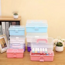 Three-layer Craft Storage Box