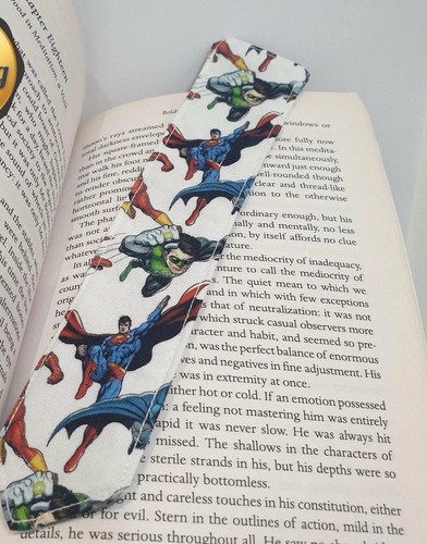 Handmade fabric superhero - fabric, dc
