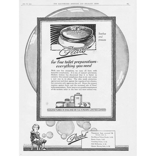 Pears fine toilet preparations - fine,
