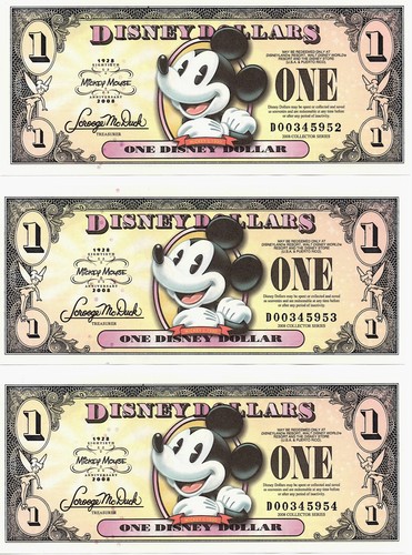 Disney dollar collector series - dollar,
