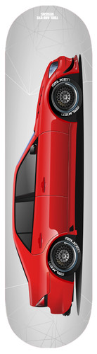 Car art is300 skateboard deck - art,