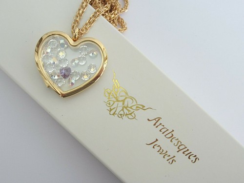 Arabesques charm pot heart - charm,