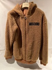 Moschino Thick Teddy Bear Zip
