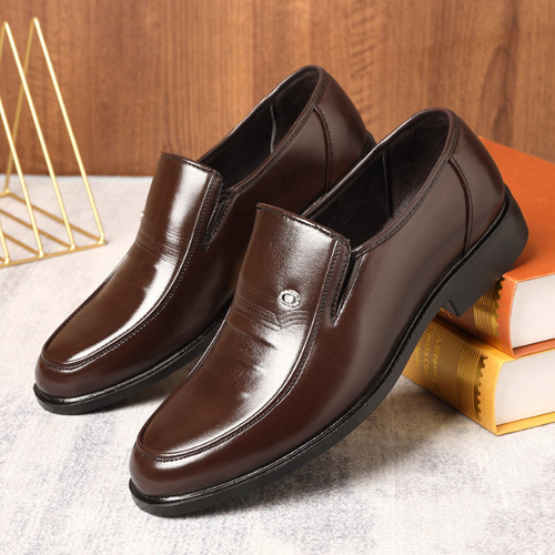 Mens wide fit leather brogues - fit,