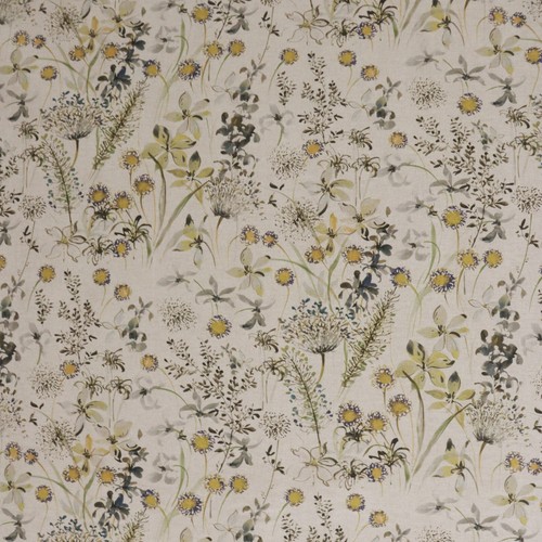 The meadow yellow fabric - fabric, |