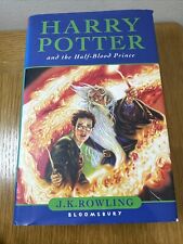 Harry Potter and the Half-Blood Prince 1st edition with Error Collectors Gold