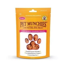 Pet Munchies Wild Salmon Training Treats 50g (Pack of 8)
