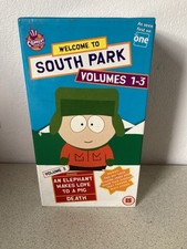 South Park VHS Video Box Set Volumes 1-3 1997 