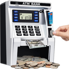 ATM Piggy Bank for Kids, ATM