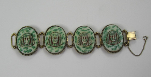 Vintage egyptian pharaoh link - egyptian,