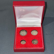 George V Maundy Set 1913 Cased