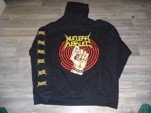 Nuclear assault zipper hoodie - assault,
