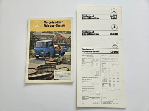 Mercedes benz l608 l508 l409 - benz,