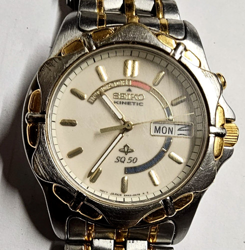 Vintage seiko kinetic sq50 - kinetic,