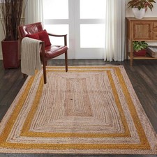 Natural Jute Rug Handmade