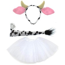 Animal Cow Set Tutu Costume