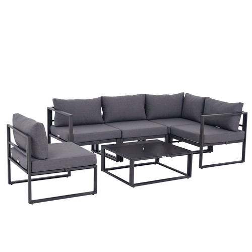 Outsunny seater aluminium - outsunny, 5