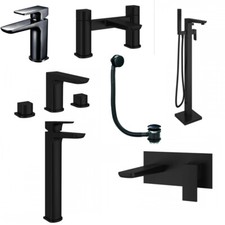 Black Bathroom Taps Basin Bath