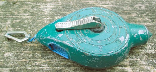 Vintage chalk line - vintage, plumb