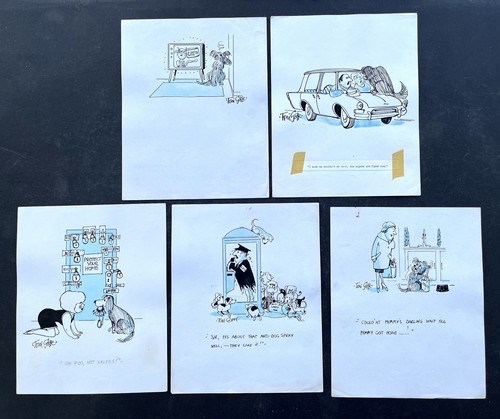 Original cartoons toni goffe - original,