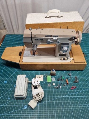 Vintage cased mains janome - vintage,