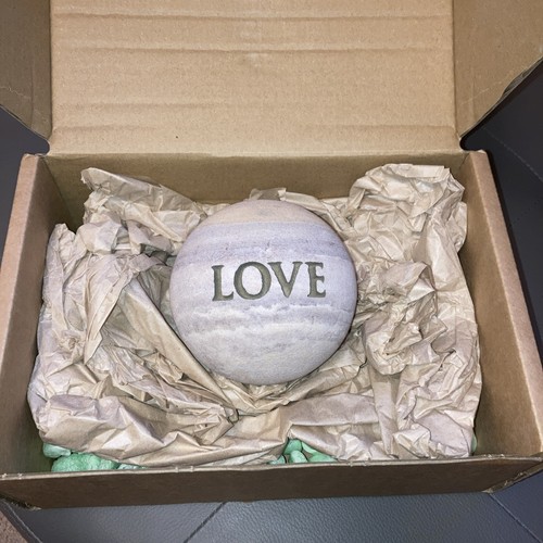 Stone love ball - love,