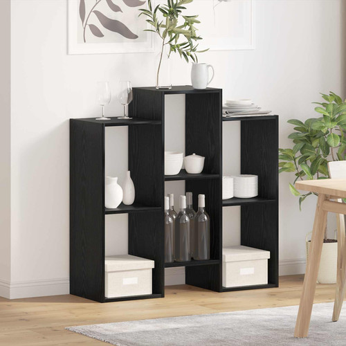 Sideboard black oak 90x30x90cm - sideboard,