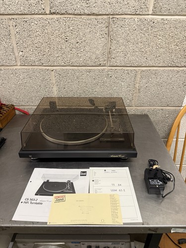 Dual turntable 503 2 - cs, 503-2