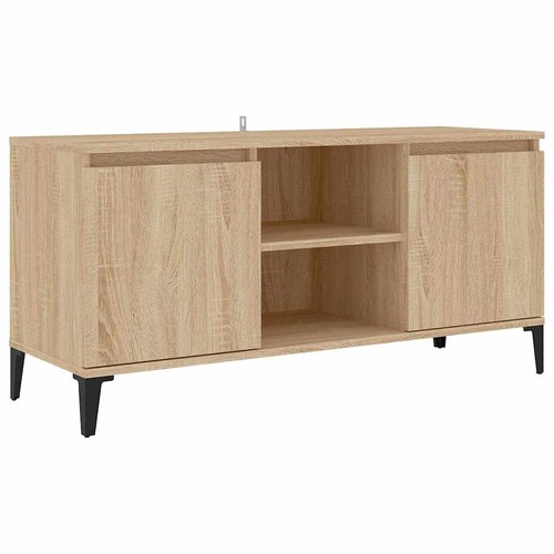 Cabinet with metal legs - with,