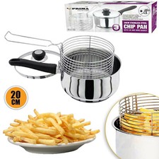 3PC 20cm STAINLESS STEEL DEEP