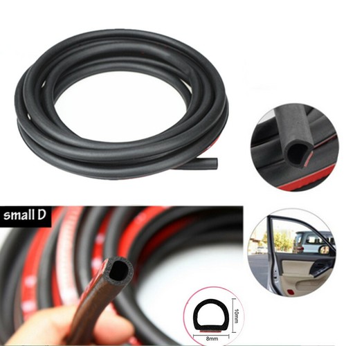 Small type black rubber - 8m,