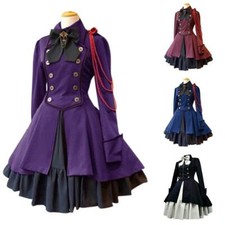 Women's Renaissance Lolita Dress Retro Medieval Gown Dresses Cosplay Costume
