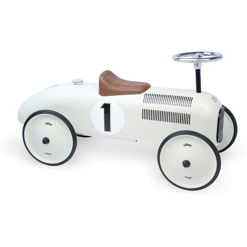 Vintage metal ride car - vintage,