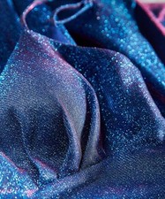 Blue Glitter party dress Size