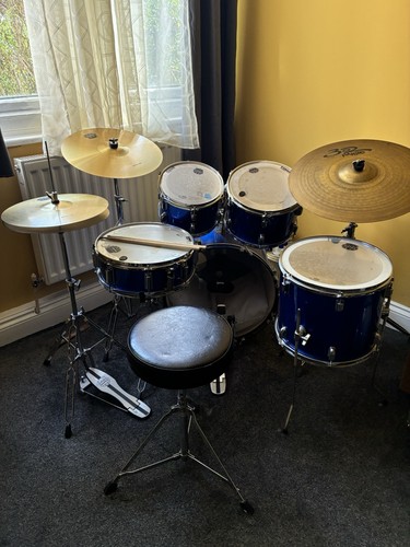 Acoustic drum kit - acoustic, full